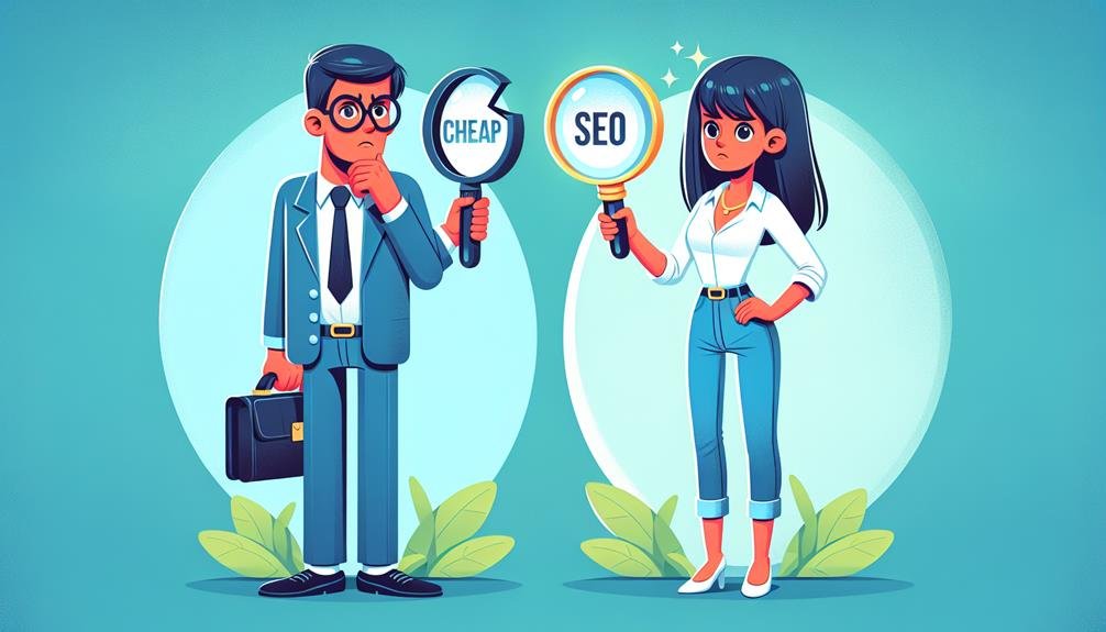 beware of cheap seo